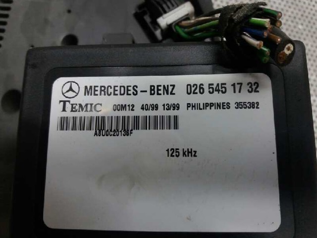 MERCEDES 0265451732 Módulo de control del inmovilizador comprar Barcelona