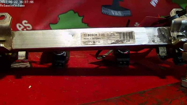 Inyector de combustible Opel Astra F69
