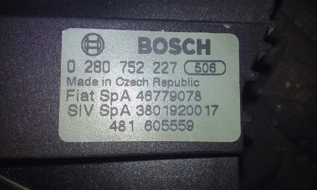 FIAT 0280752227 Pedal del acelerador  en stock Terrassa