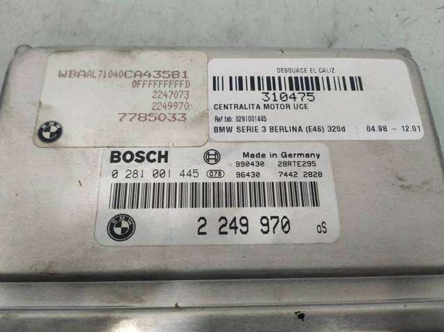 0281001445 BMW ECU  en stock Huelva