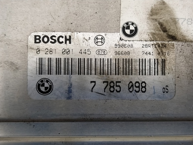 BMW 0281001445 Unidad de control del motor (ECU)  disponible Valladolid