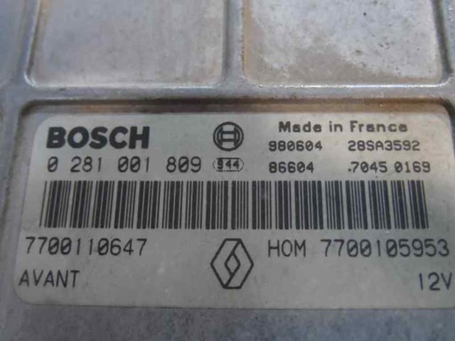 0281001809 Renault (RVI)