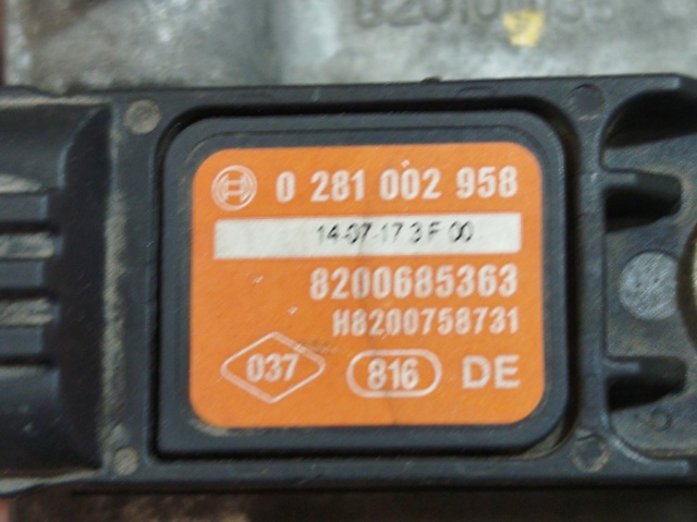 0281002958 RENAULT Sensor de presión del colector de admisión  en stock Huelva