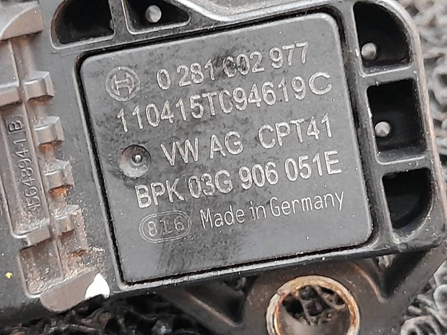 Sensor presion para volkswagen scirocco 2.0 tdi cfhc 0281002977