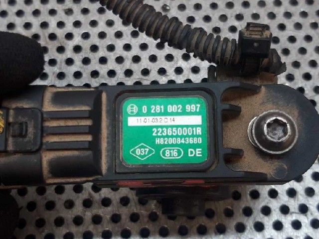 0281002997 RENAULT Sensor de presión de sobrealimentación  comprar en Lleida