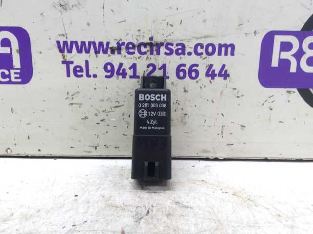 Relé de bujías incandescentes 0281003038 VAG