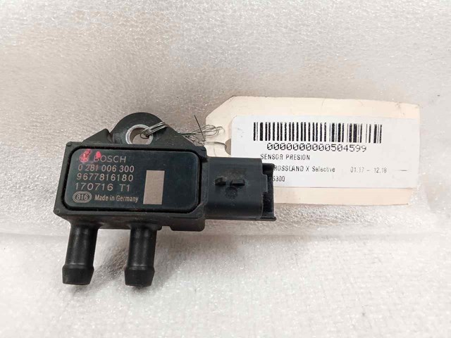 Sensor de presion de escape 0281006300 OPEL