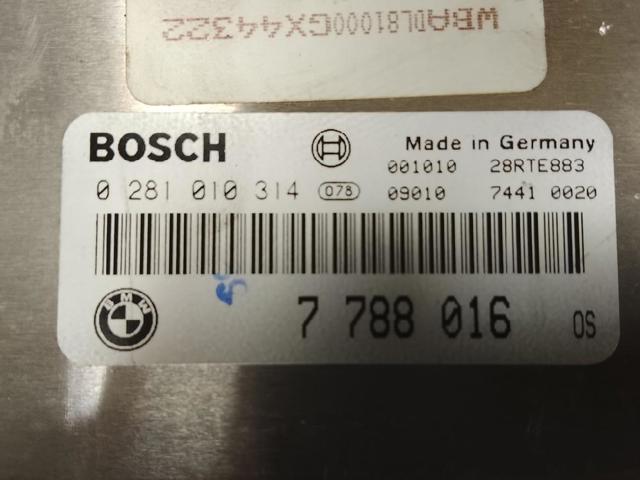 BMW 0281010314 Unidad de control del motor (ECU)  comprar en Ponferrada