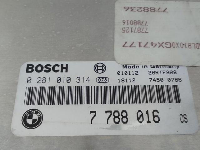 BMW 0281010314 Unidad de control del motor (ECU)  disponible Lugo