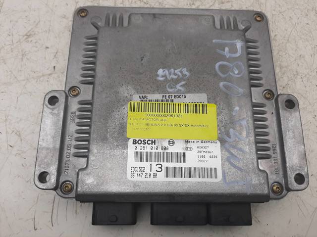PEUGEOT 0281010808 Unidad de control del motor (ECU)  disponible Lugo