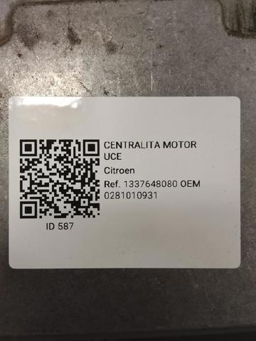 0281010931 Peugeot/Citroen