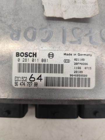 PEUGEOT 0281011081 ECU comprar Pamplona