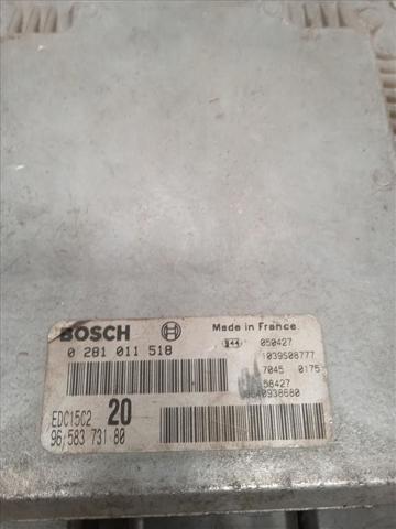 0281011518 PEUGEOT ECU  en stock Gandía
