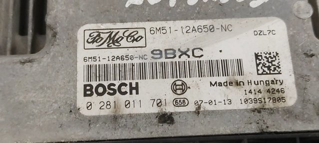 0281011701 FORD Unidad de control del motor (ECU)  comprar en Oviedo