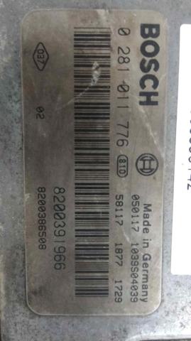 RENAULT 0281011776 Unidad de control del motor (ECU)  disponible España