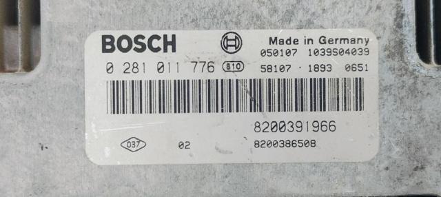 0281011776 RENAULT ECU  en stock Córdoba