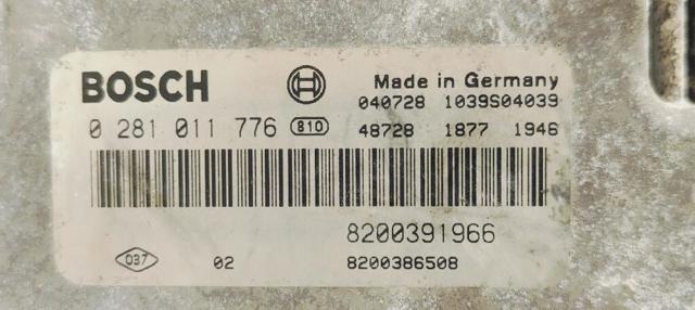 RENAULT 0281011776 ECU  en stock Salamanca
