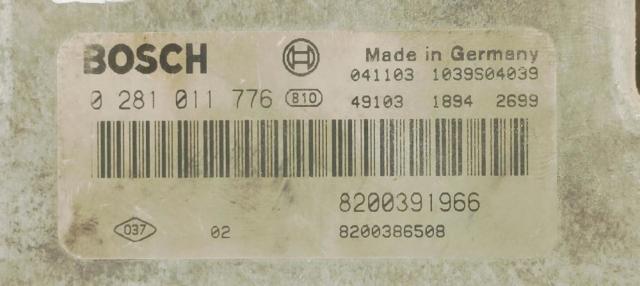0281011776 Unidad de control del motor (ECU)  comprar en Zaragoza
