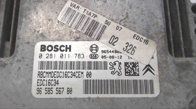 PEUGEOT 0281011783 ECU  en stock Salamanca