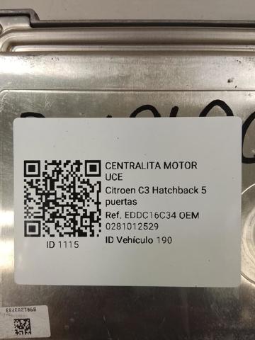 0281012529 Peugeot/Citroen