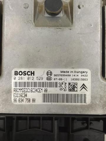 0281012529 Peugeot/Citroen