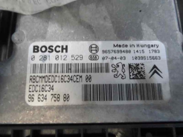 0281012529 Unidad de control del motor (ECU)  comprar en Reus