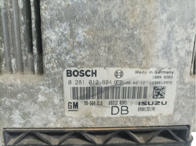 0281012694 OPEL Unidad de control del motor (ECU)  comprar en Oviedo