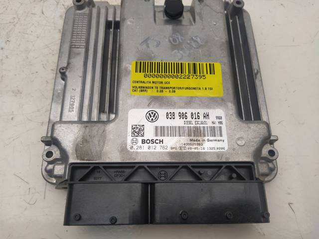 Centralina Del Motor / Modulo De control Del Motor (ecu) 0281012762 VAG