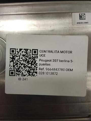 Centralina Del Motor Citroen C4 (2006-2013)