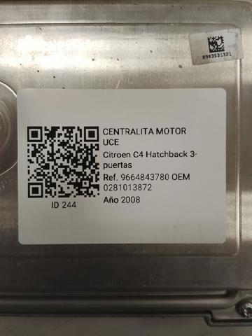 0281013872 Peugeot/Citroen