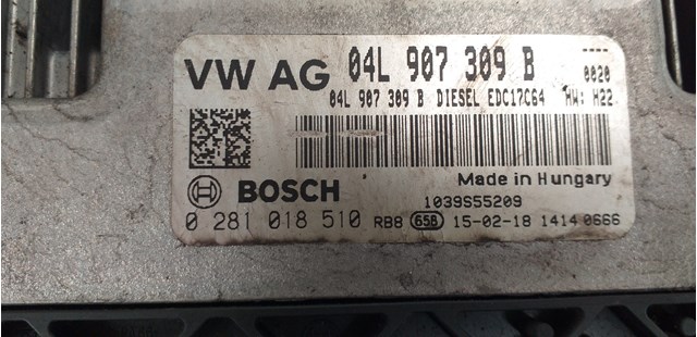 VAG 0281018510 ECU  en stock Valencia