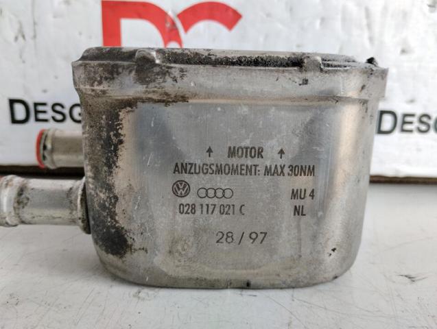 028117021C VAG Radiador de aceite debajo del filtro  en stock Gandía
