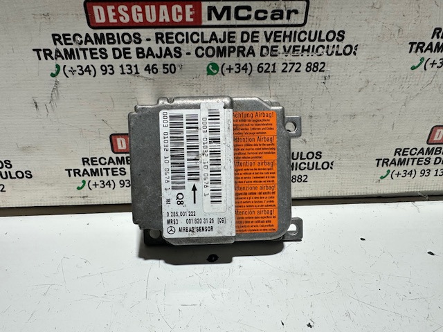 MERCEDES 0285001222 Módulo de control de airbag  en stock Valencia