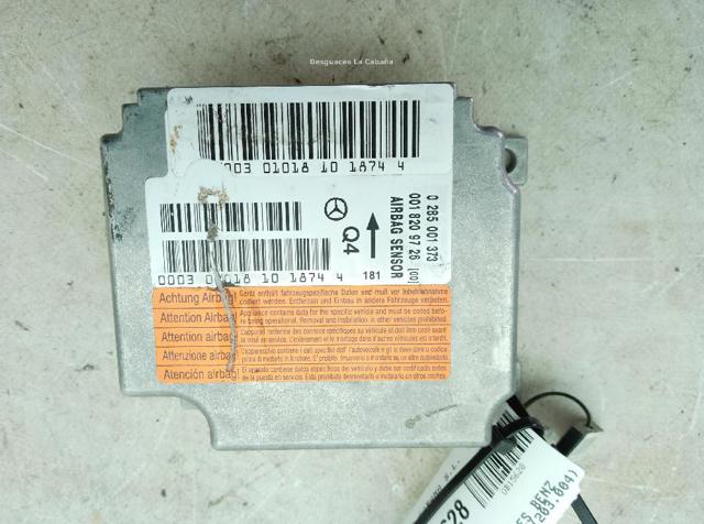 0285001373 MERCEDES Módulo de control de airbag  en stock Gandía