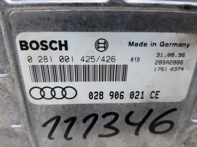 028906021CE Unidad de control del motor (ECU)  comprar en Pontevedra