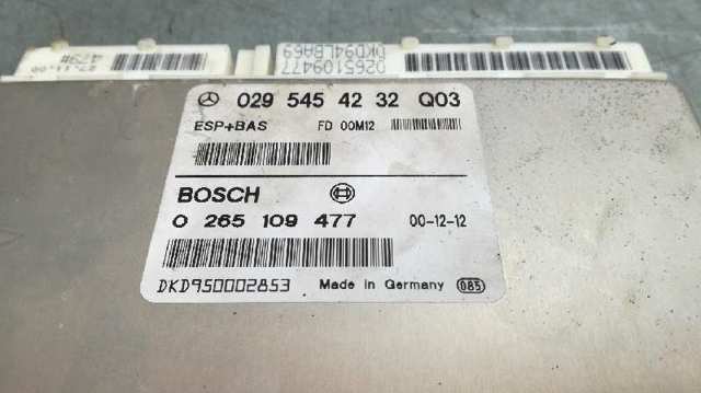 0295454232 MERCEDES Módulo de control de ESP  disponible Alicante