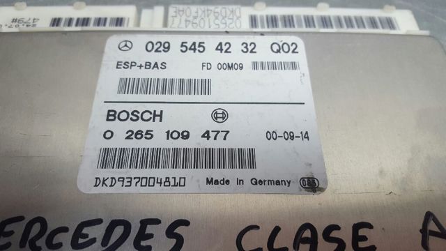 MERCEDES 0295454232 Módulo de control de ESP comprar Barcelona