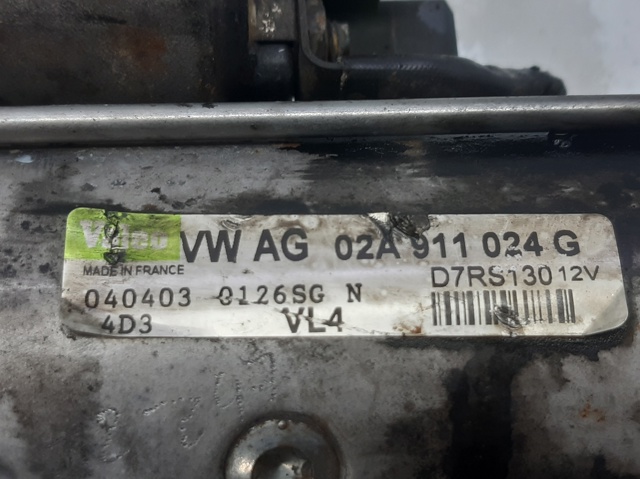 02A911024G VAG Motor de arranque  en stock Gandía