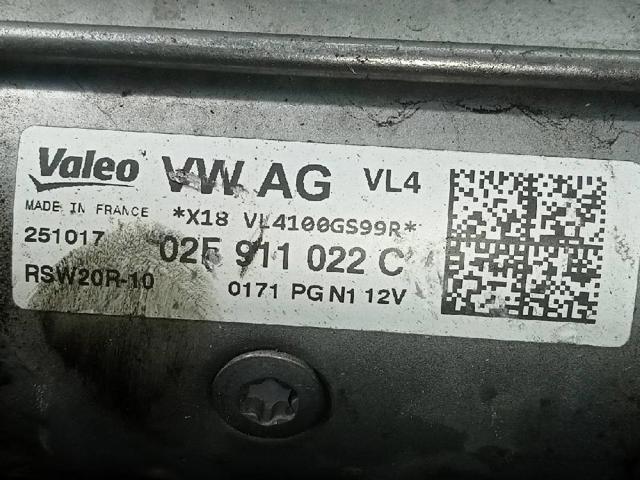 VAG 02E911022C Motor de arranque comprar Pamplona