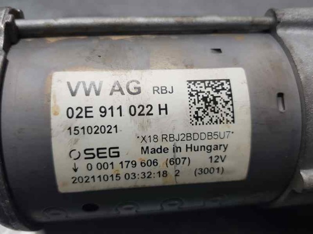 02E911022H Motor de arranque  comprar en Zaragoza