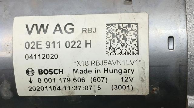 VAG 02E911022H Motor de arranque  en stock Salamanca