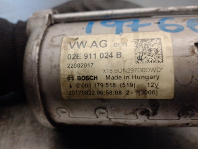 02E911024B Motor de arranque  comprar en Zaragoza