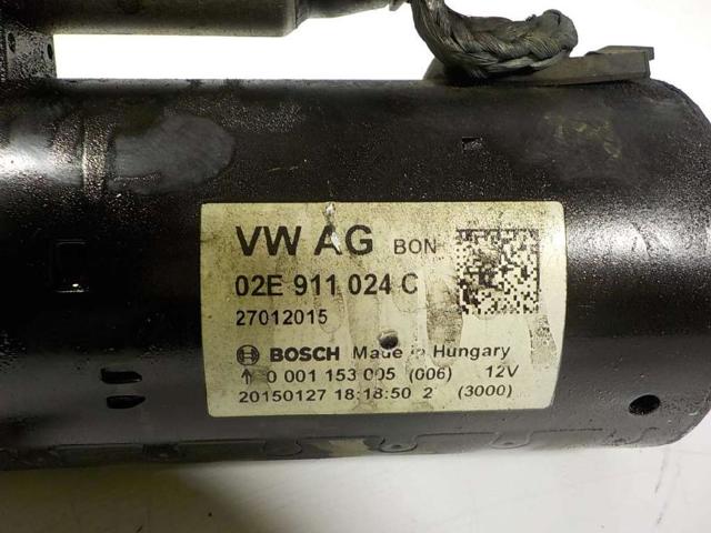 VAG 02E911024C Motor de arranque  disponible Lugo