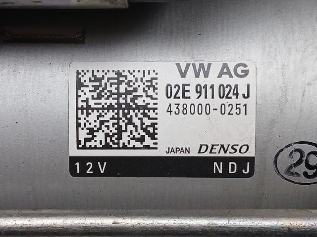 VAG 02E911024J Motor de arranque  disponible España