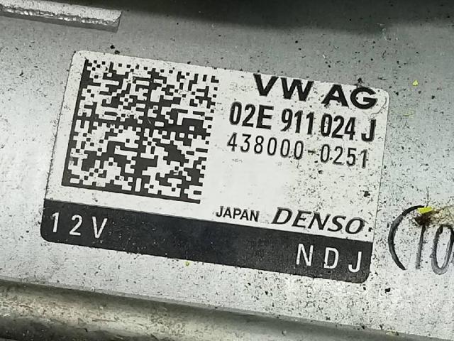 VAG 02E911024J Motor de arranque  en stock Salamanca