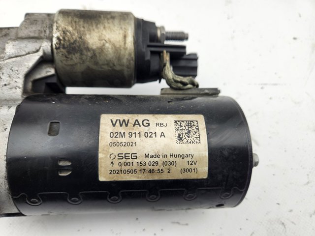 VAG 02M911021A Motor de arranque  en stock Salamanca