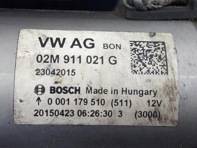 VAG 02M911021G Motor de arranque  en stock Salamanca
