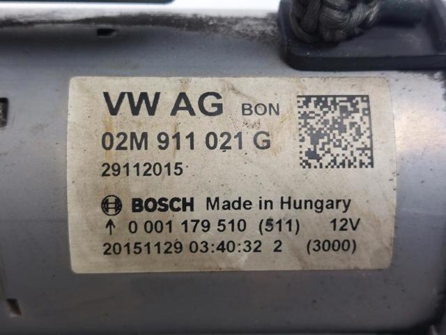 02M911021GX Motor de arranque  disponible Burgos
