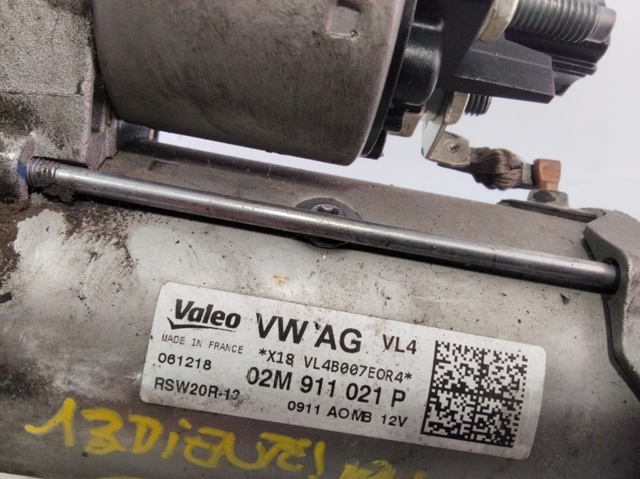 02M911021P Motor de arranque  disponible Burgos