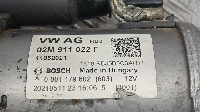 02M911022F VAG Motor de arranque  comprar en Jaén